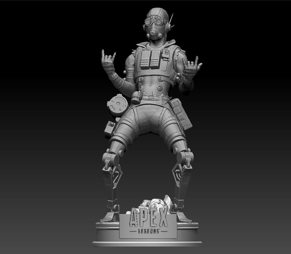 Octane from Apex Legends 3D Model by Andreyad77