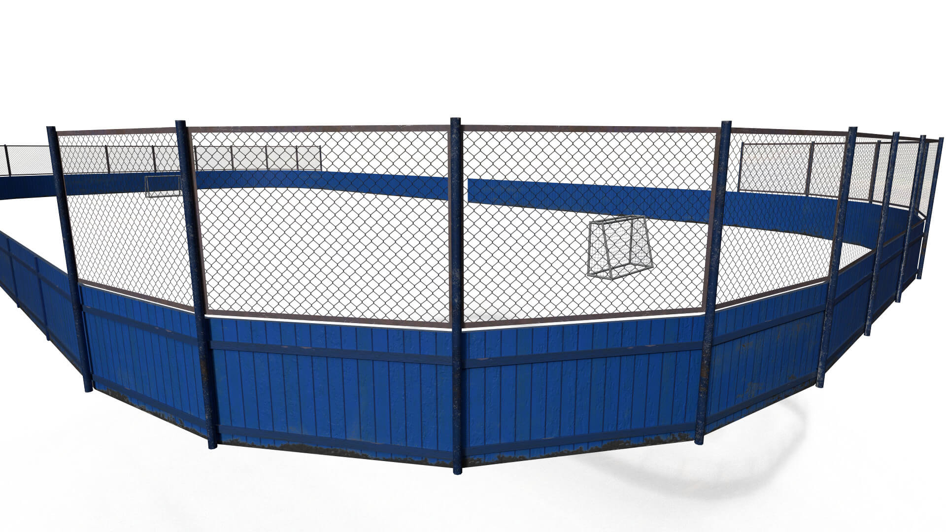 Street Hockey Arena 3D Model by andreyd3