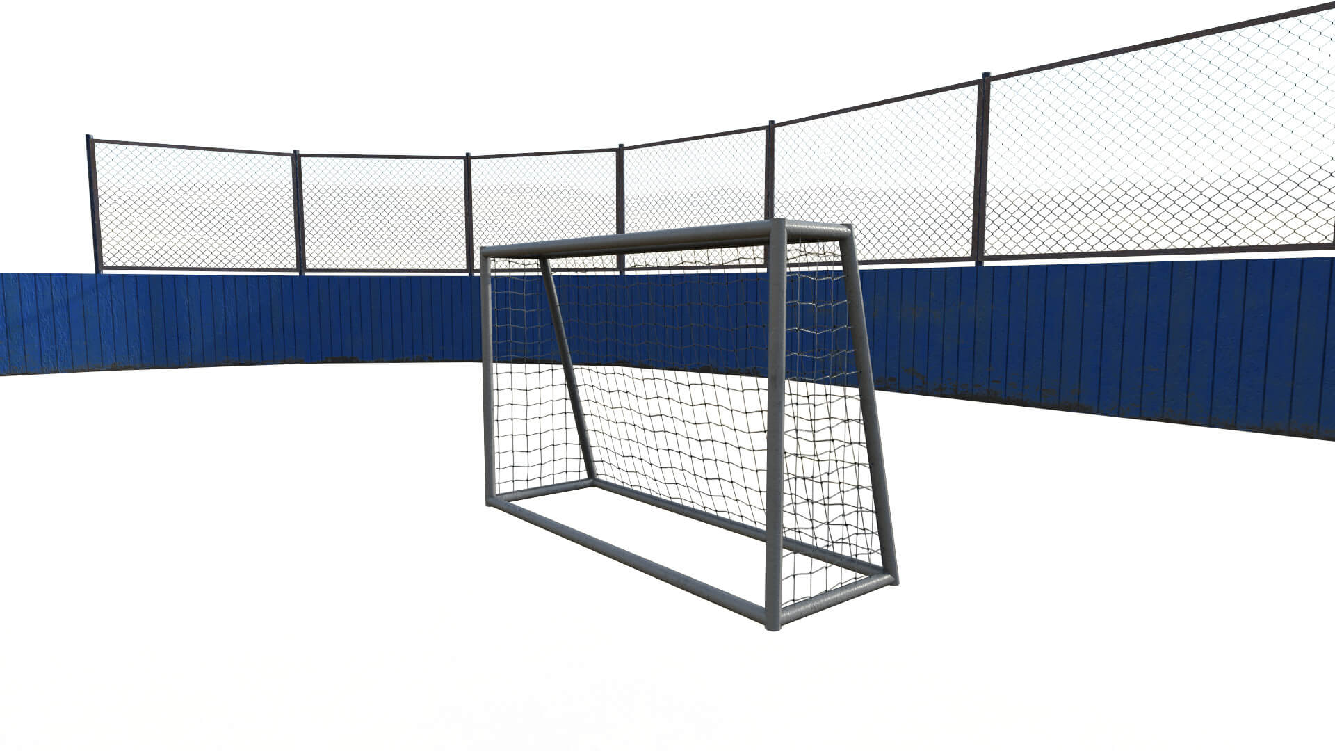 Street Hockey Arena 3D Model by andreyd3