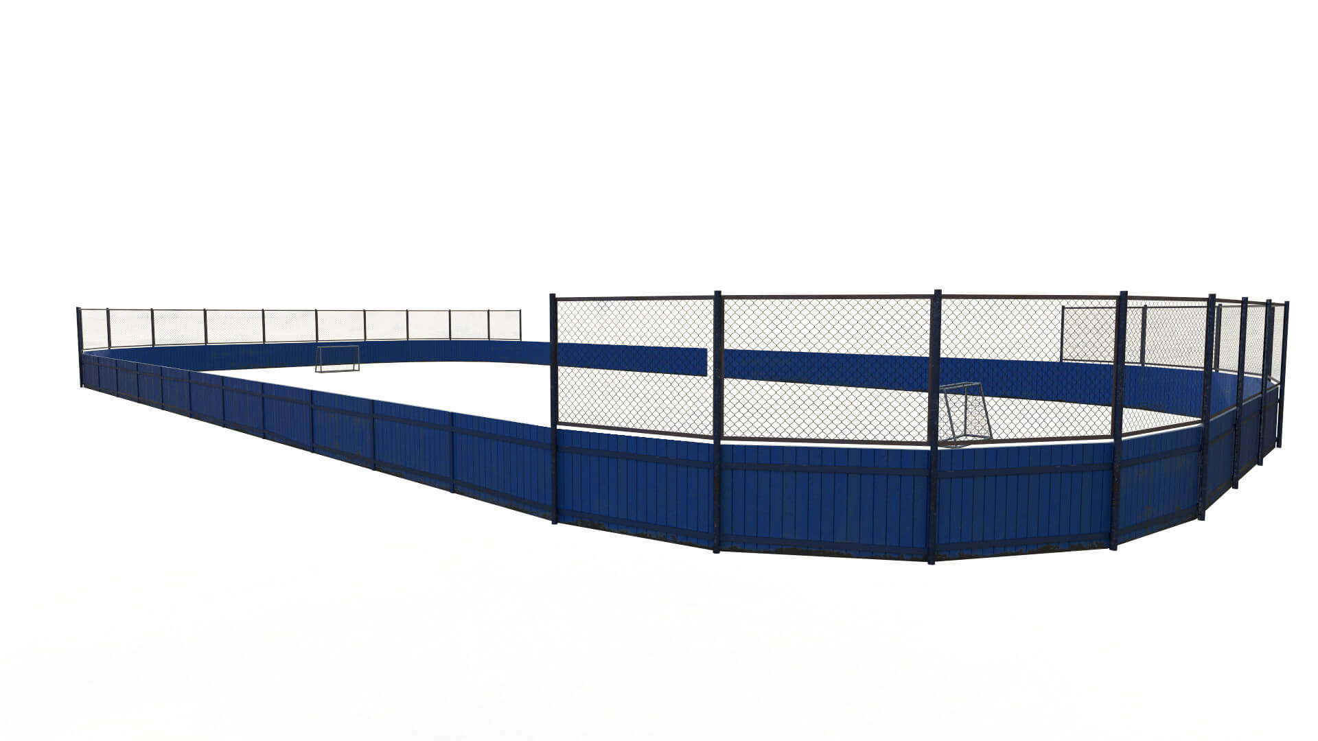 Street Hockey Arena 3D Model by andreyd3