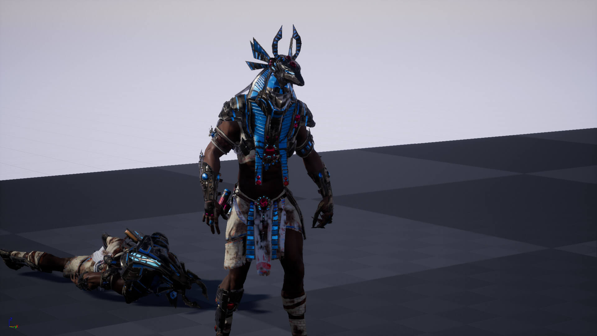 Anubis Warrior - 3D Model by andryuha1981