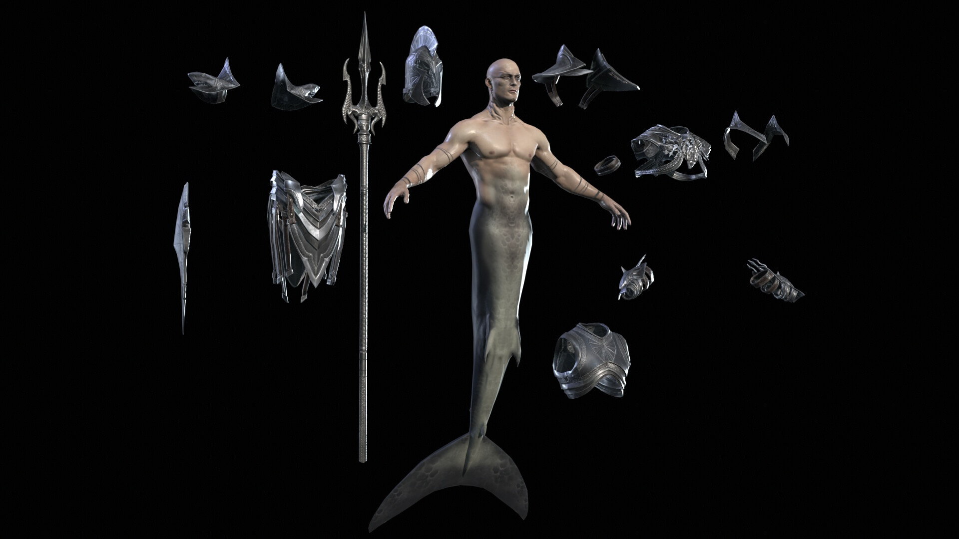 Atlant Game Ready - 3D Model by andryuha1981