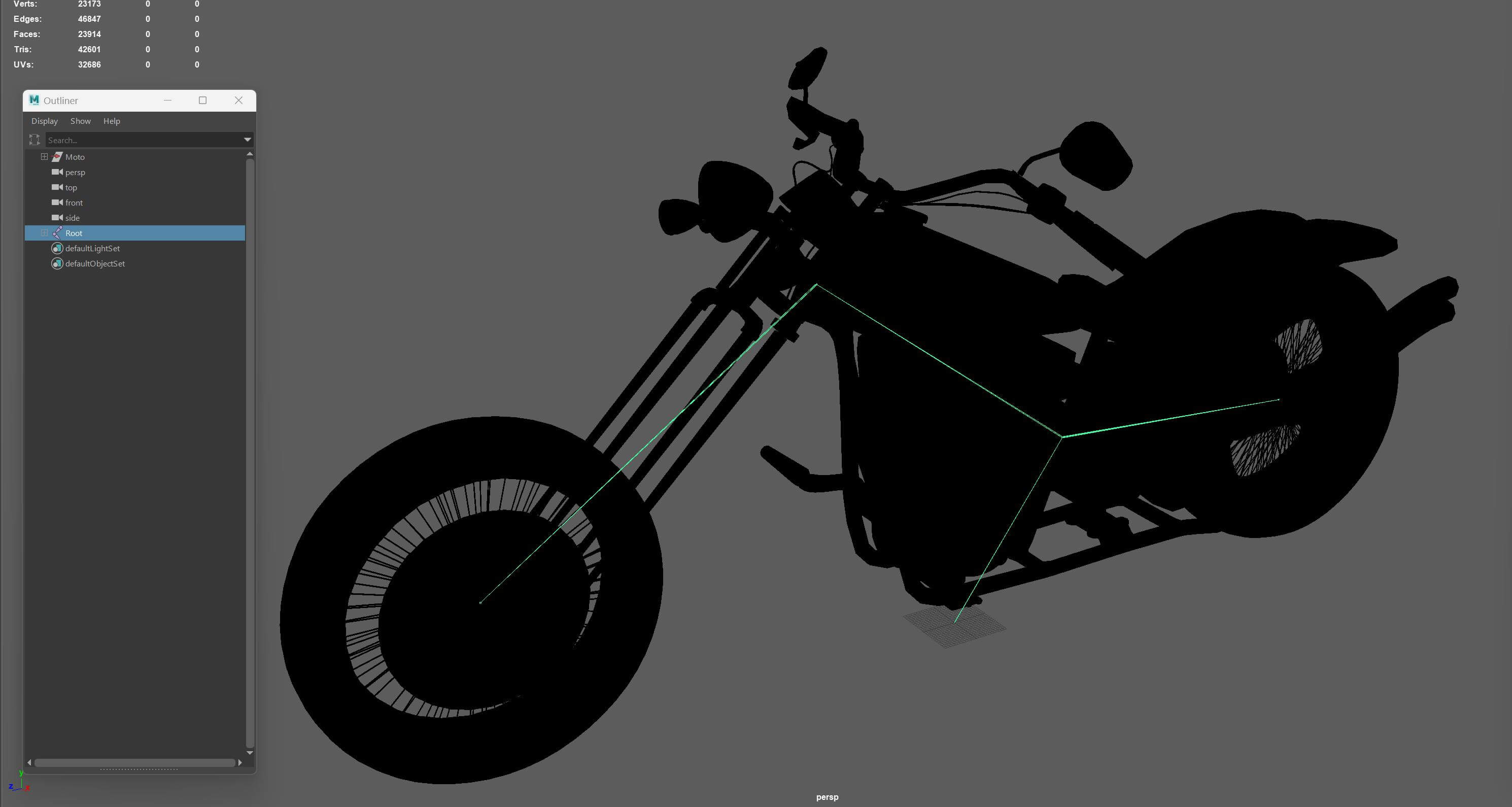 Biker Game Ready - 3D Model by andryuha1981
