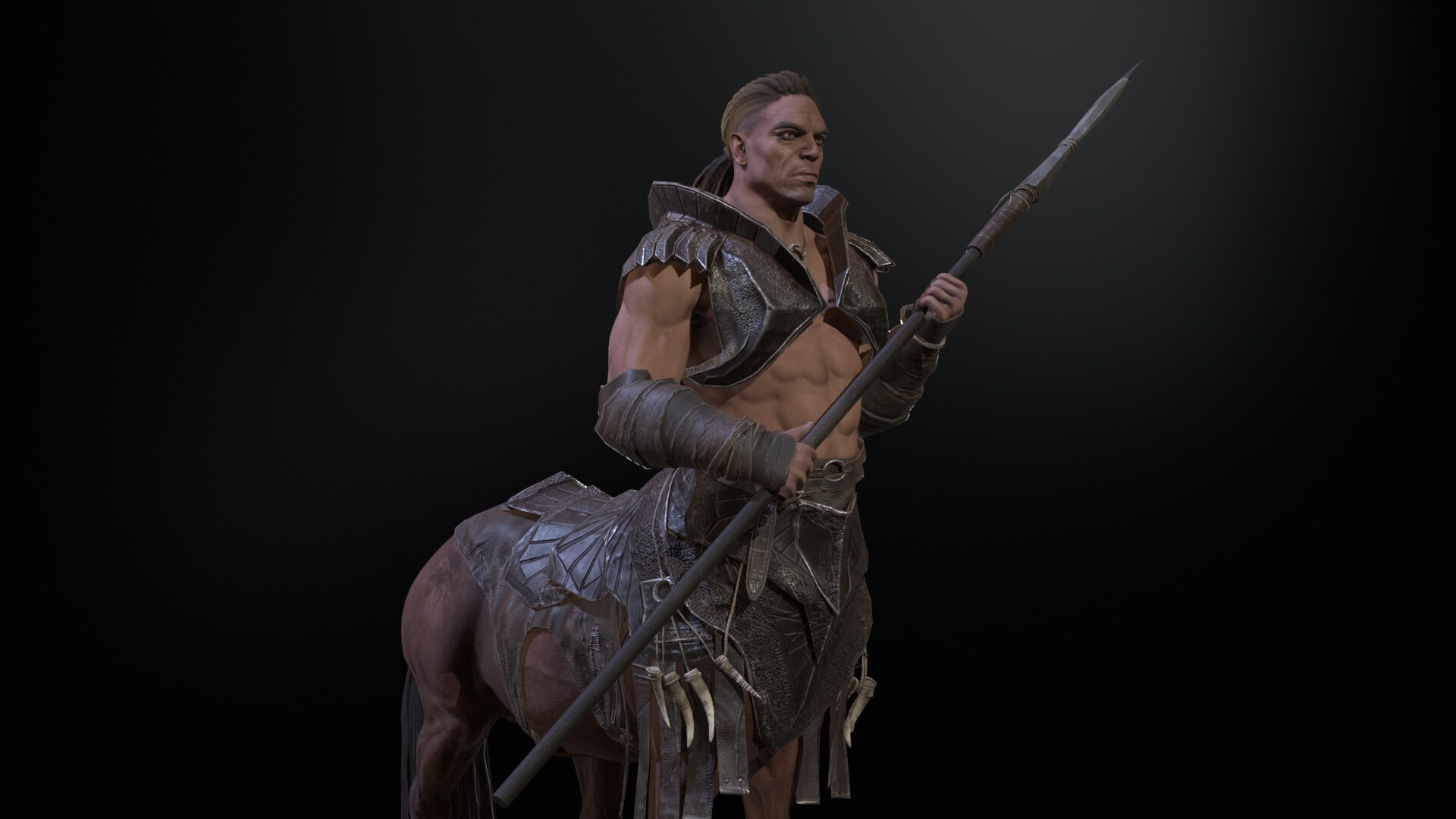 Centaur - Game Ready 3D Model by andryuha1981