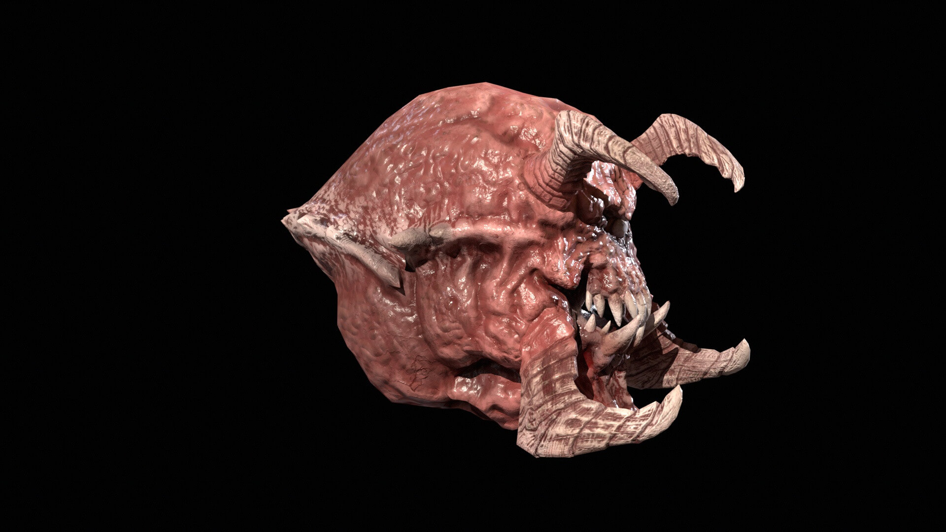 Demonic Eye Game Ready 3D Model by andryuha1981