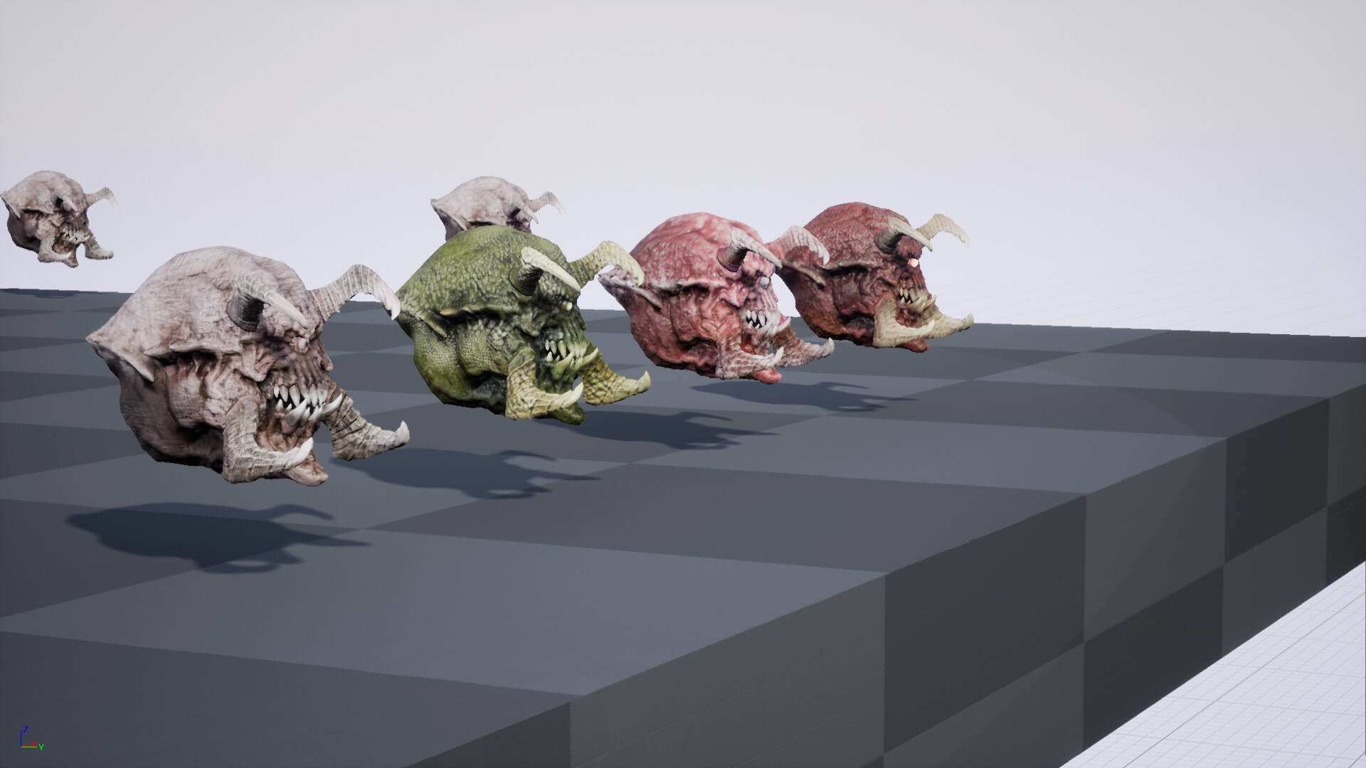 Demonic Eye Game Ready 3D Model by andryuha1981