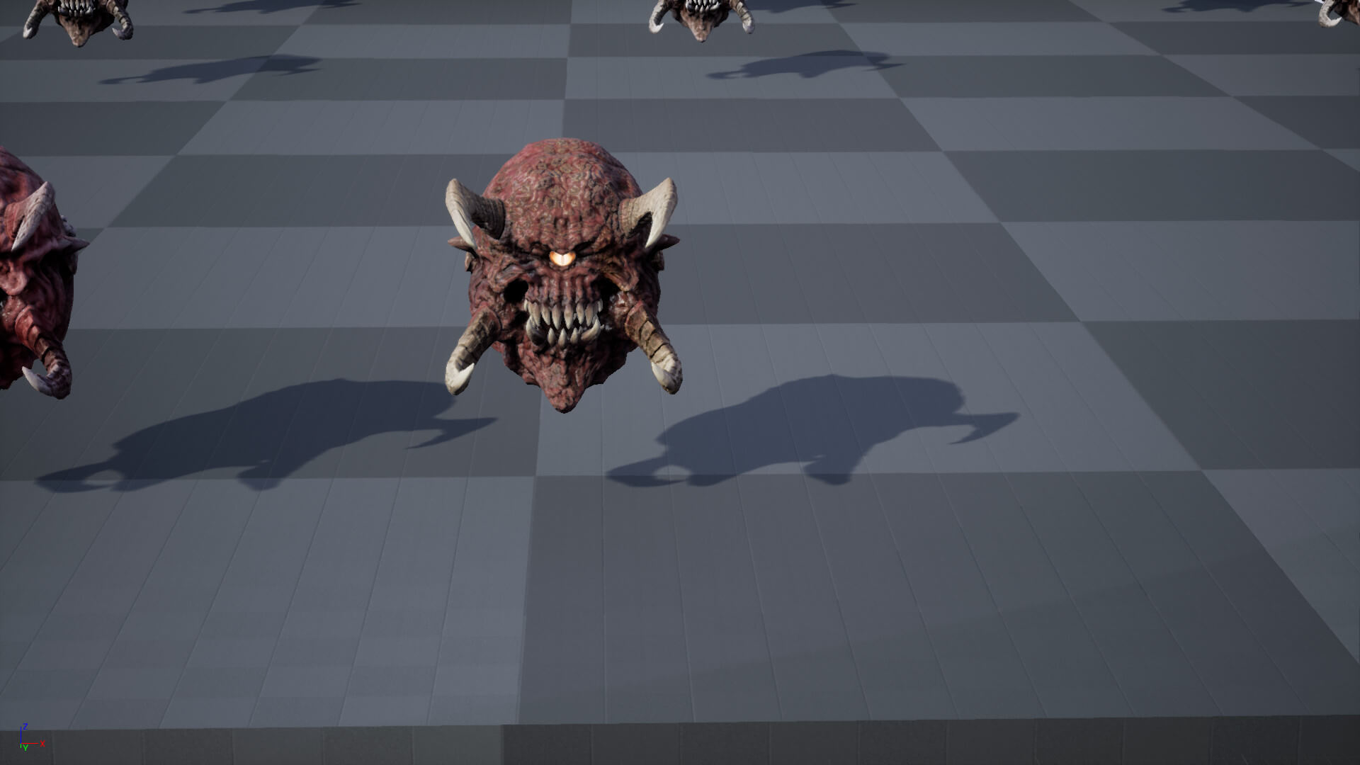 Demonic Eye Game Ready 3D Model by andryuha1981