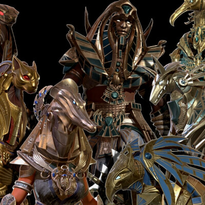Egiptian Gods Collections