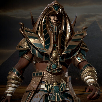 Faraon R Faraon Game Ready - 3D Model by andryuha1981