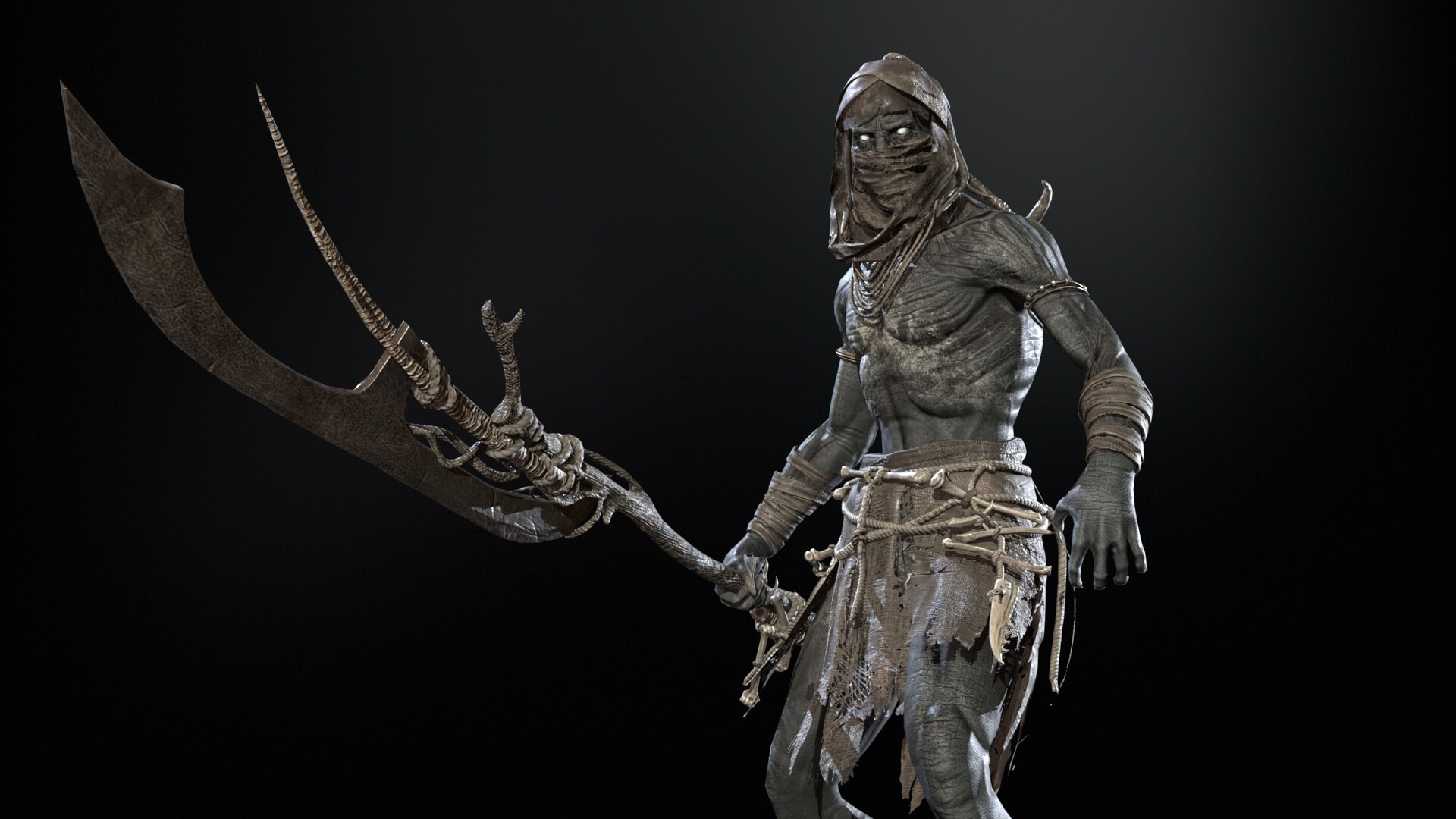 Ghoul Game Ready - 3D Model by andryuha1981