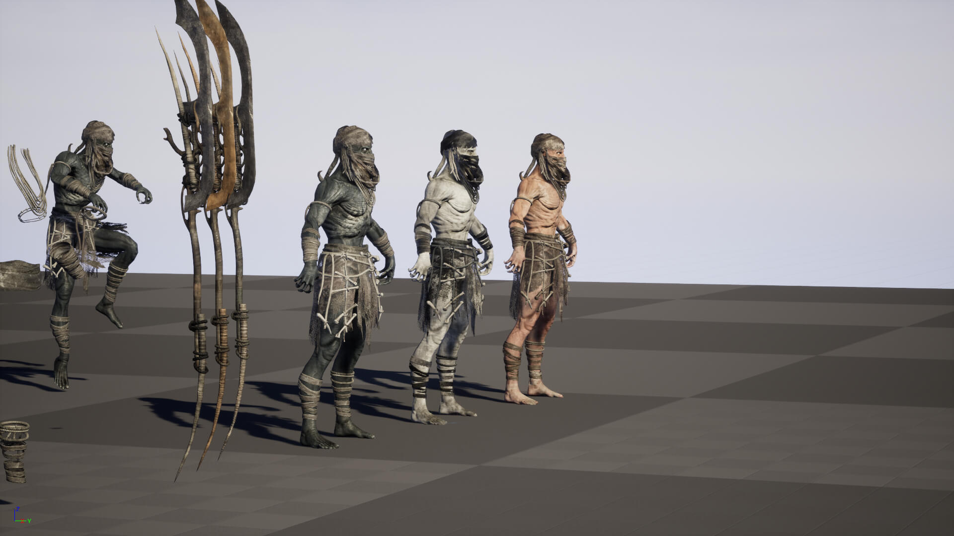 Ghoul Game Ready - 3D Model by andryuha1981
