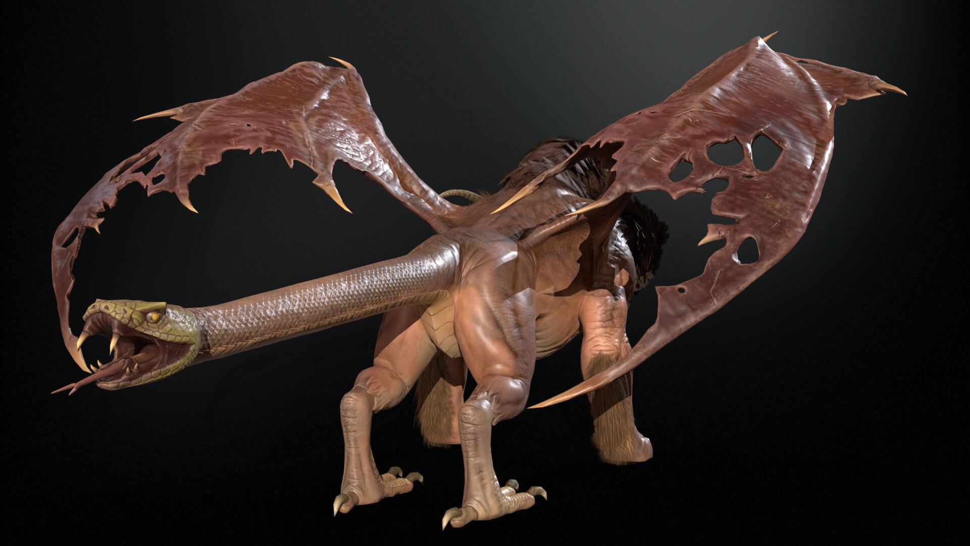 Himera Game Ready 3D Model by andryuha1981