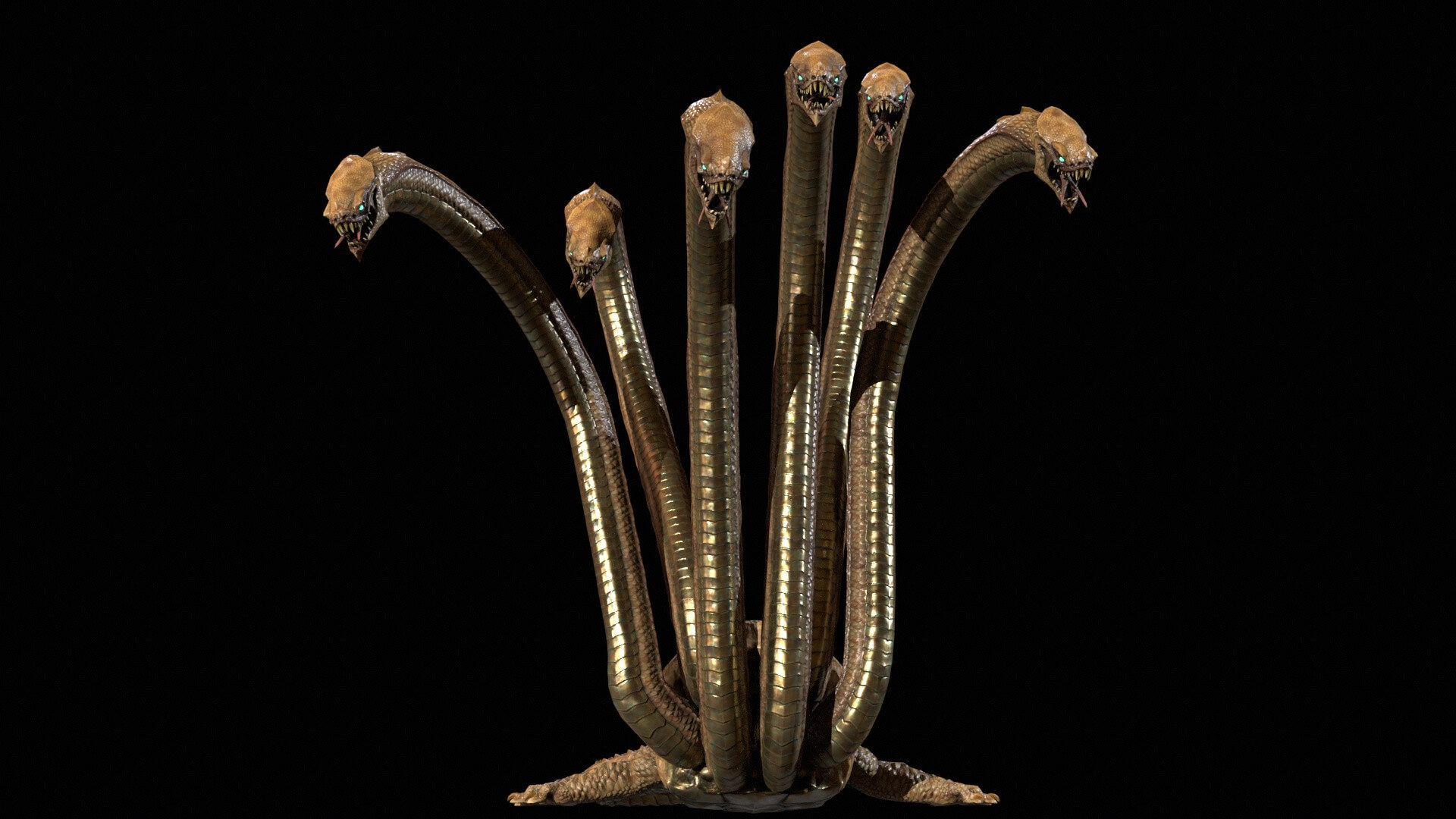 Hydra Game Ready - 3D Model by andryuha1981