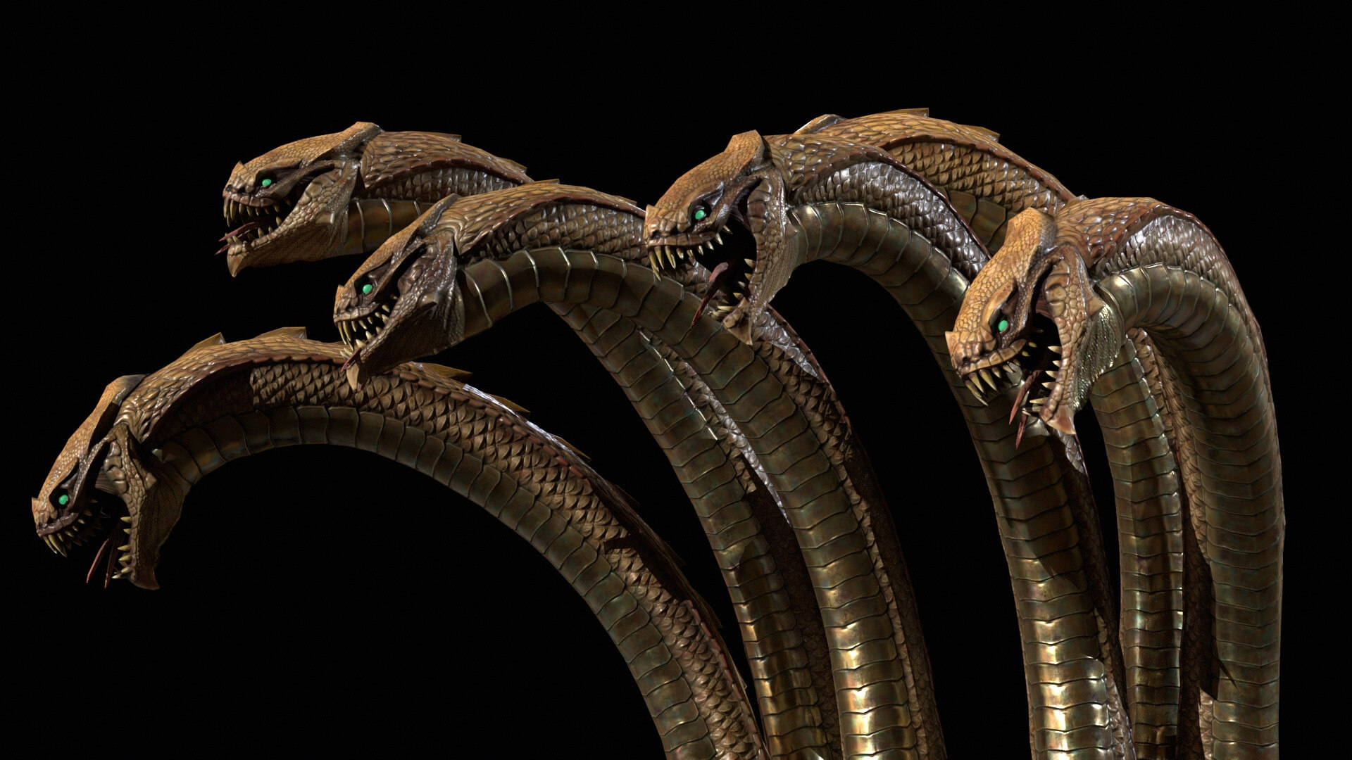 Hydra Game Ready - 3D Model by andryuha1981