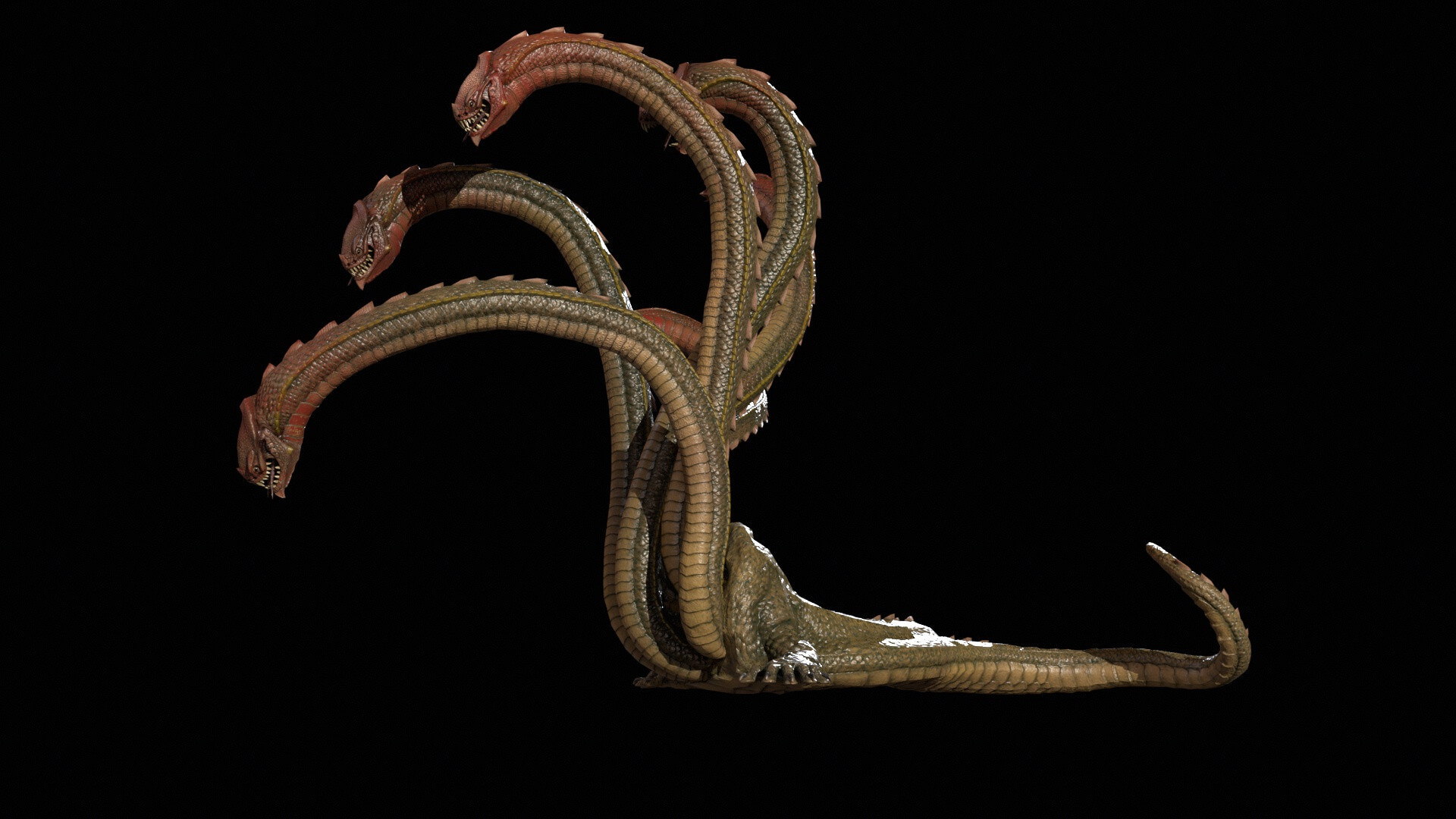 Hydra Game Ready - 3D Model by andryuha1981