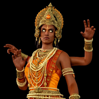 Lakshmi Indian Goddess