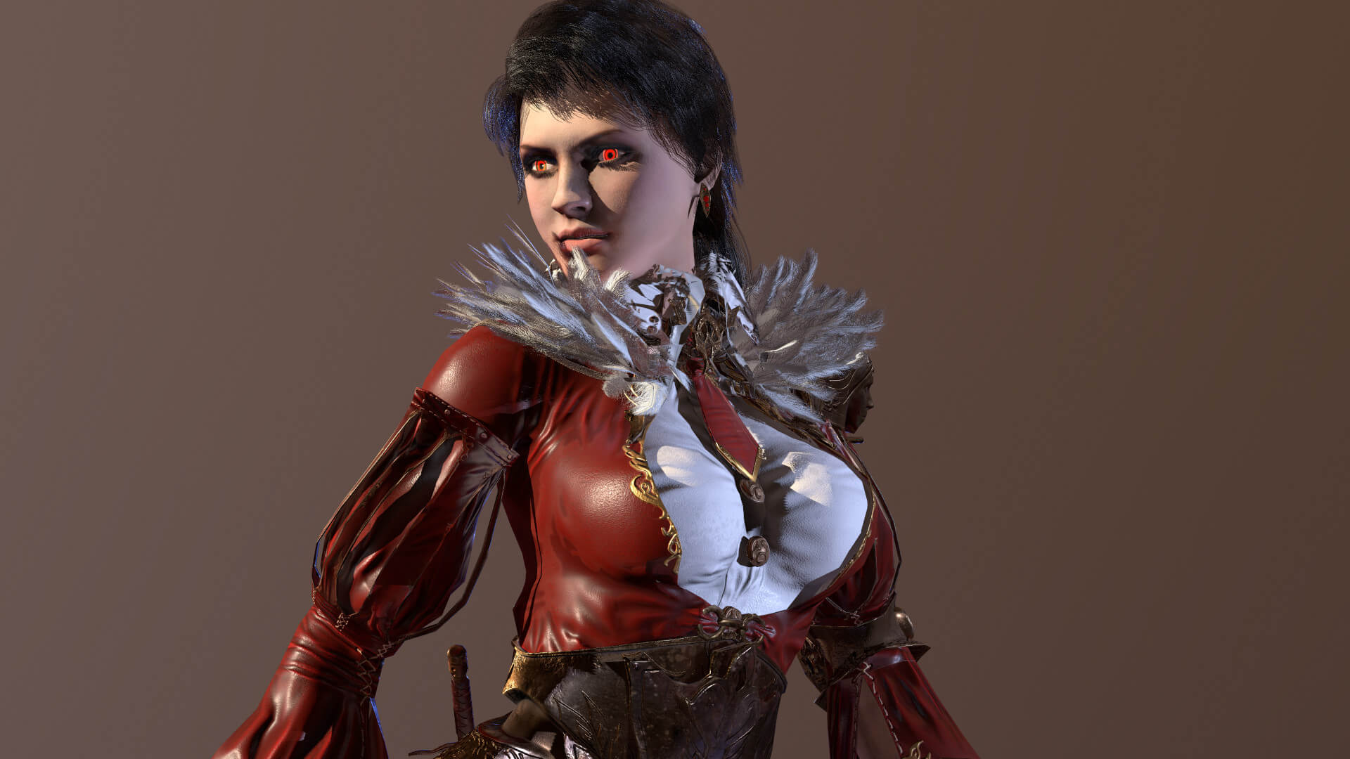 Mage Girl 4Set - 3D Model by andryuha1981