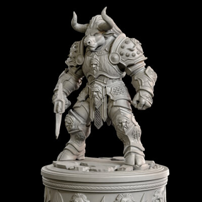 Minotaur for 3D Print
