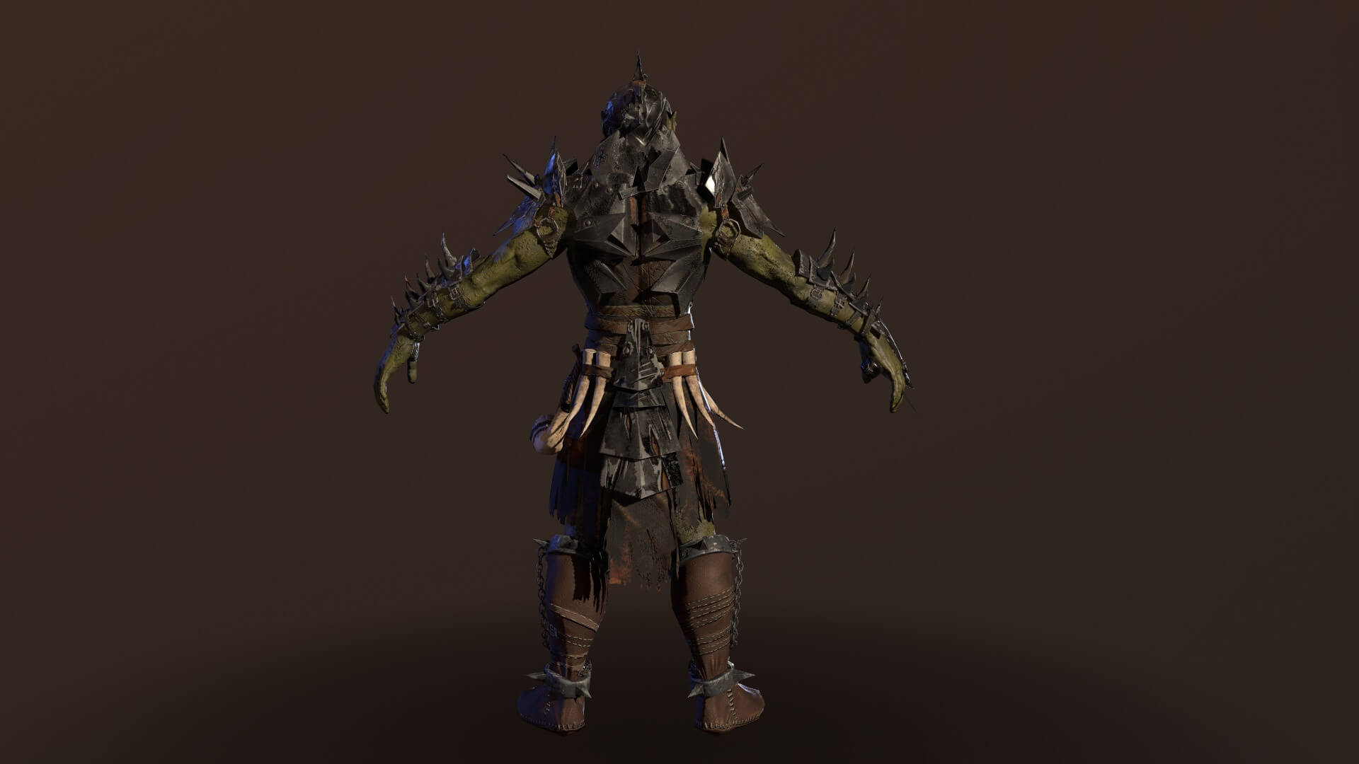 Ork Racing Runes Ork Fast Runer - 3D Model by andryuha1981