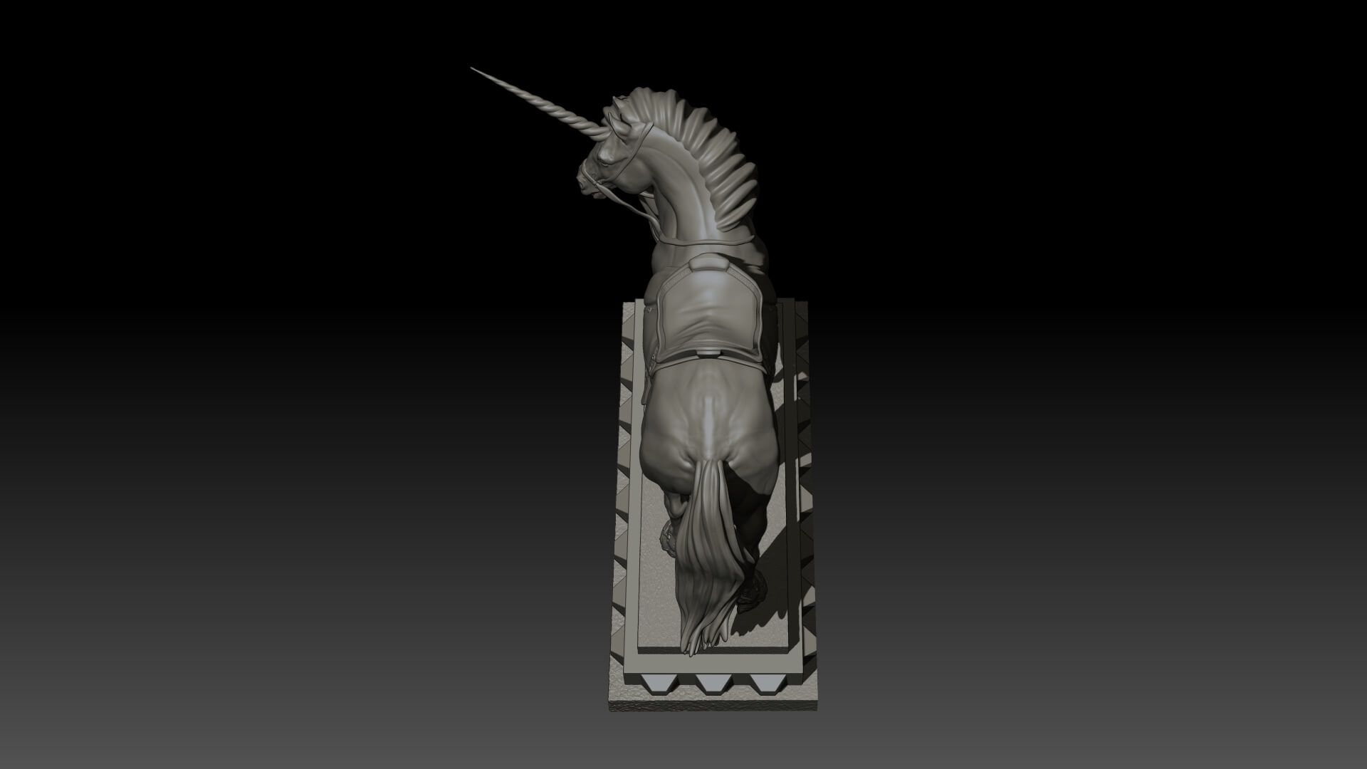Unicorn 3D Print Ready by andryuha1981