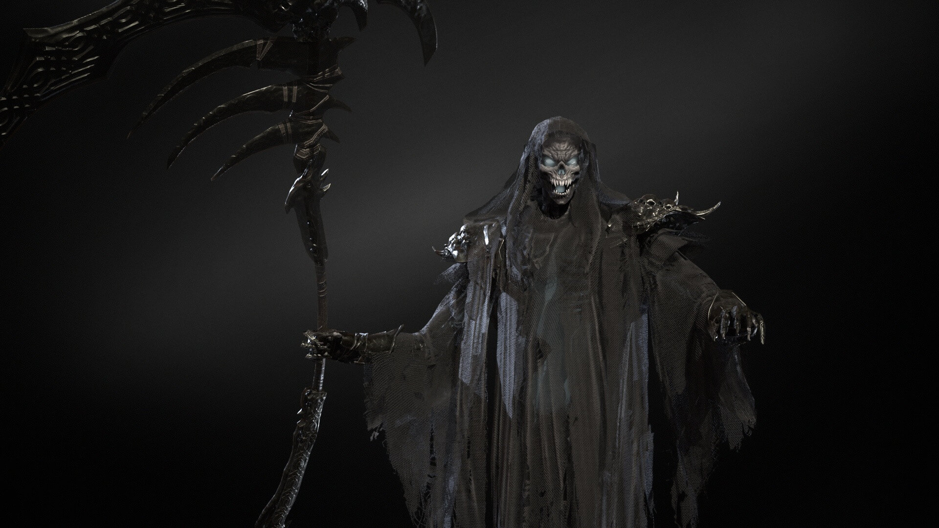 Wraith Game Ready - 3D Model by andryuha1981