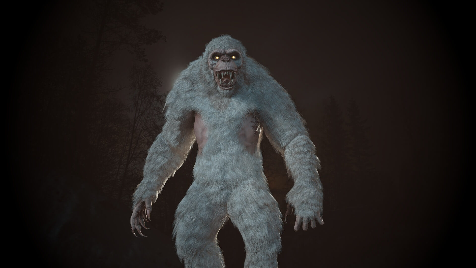 Yeti Invincable Yeti Game Ready - 3D Model by andryuha1981
