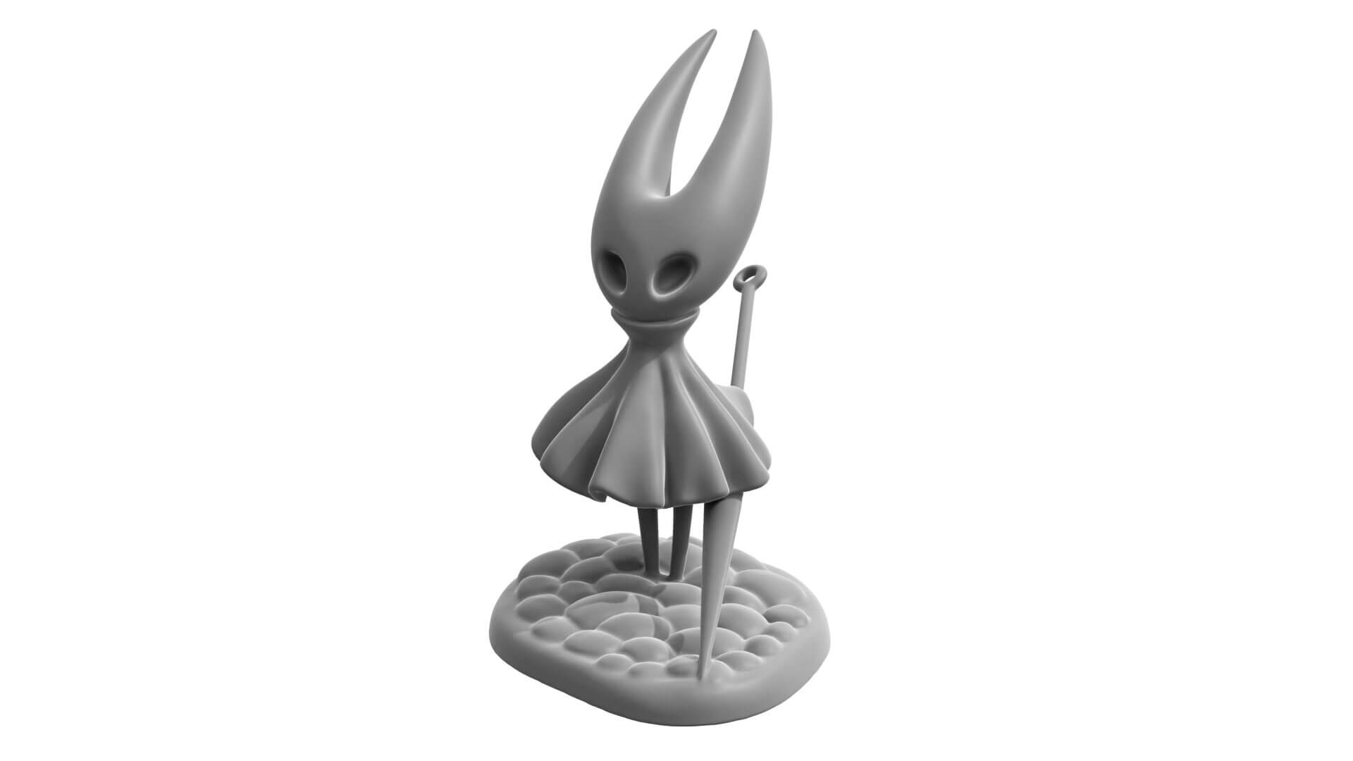 Hornet - Hollow Knight and Silksong Character 3D Print Model by AnDu