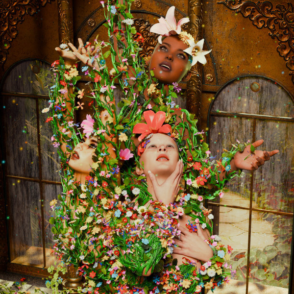 Blodeuwedd The Woman Made of Flowers