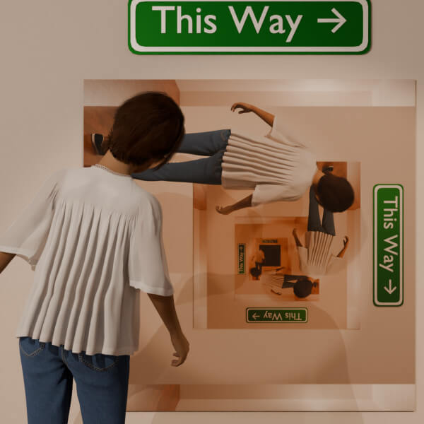 Infinite Droste Painting