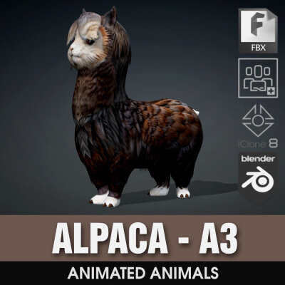 Alpaca-A3-Animated by Animated3d