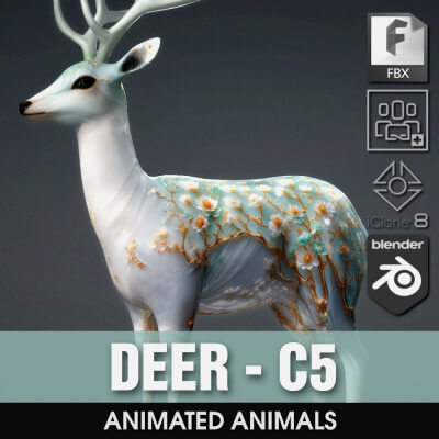 Deer-C5-Animated