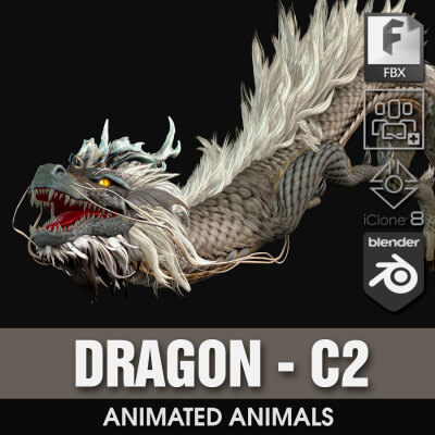 Dragon-C2-Animated by Animated3d