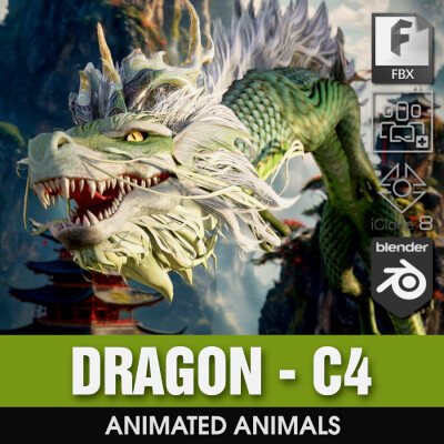 Dragon-C4-Animated