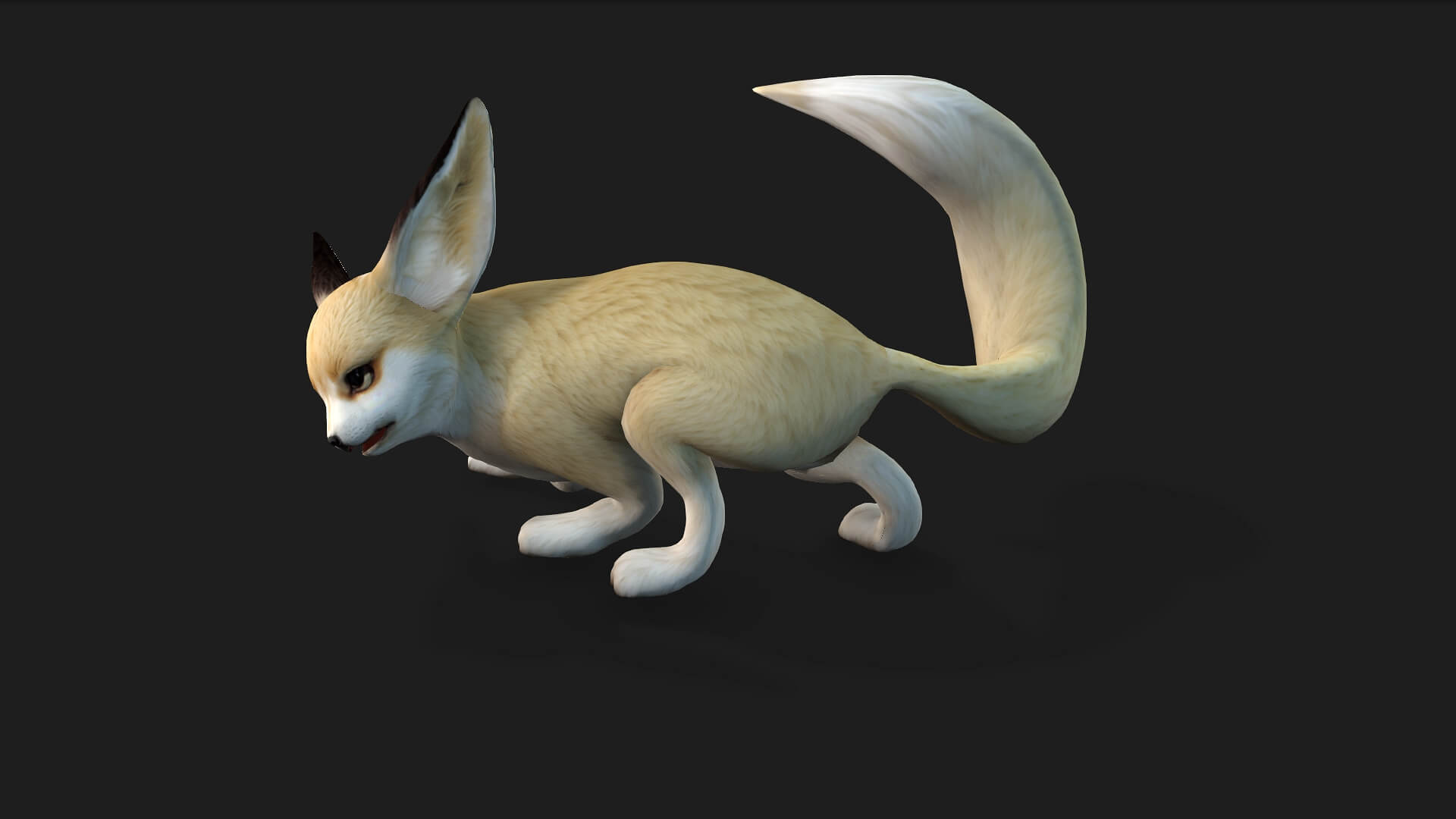 Fox A2 Animated - 3D Model by Animated3d