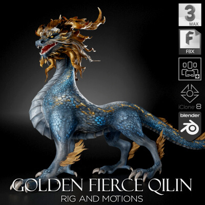 Golden Fierce Qilin-D3