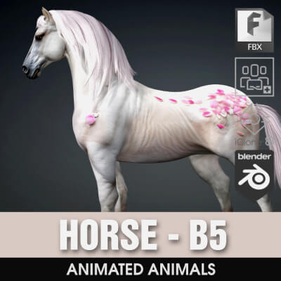 Horse B5 Animated