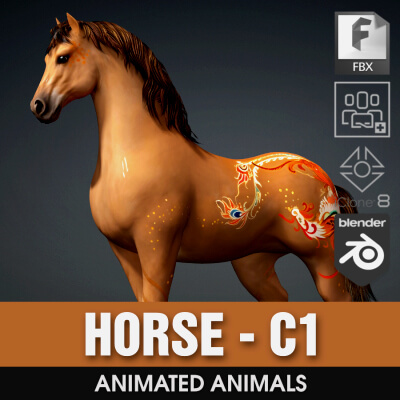 Horse-C1-Animated
