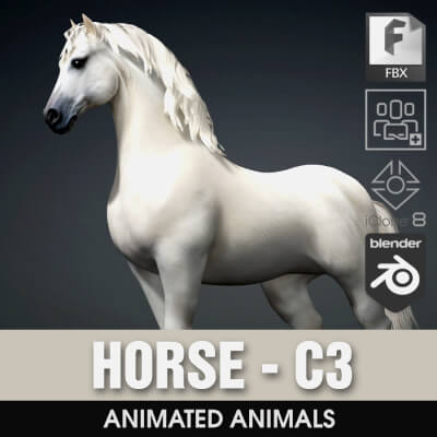 Horse-C3-Animated
