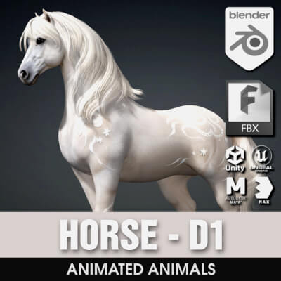 Horse-D1-Animated