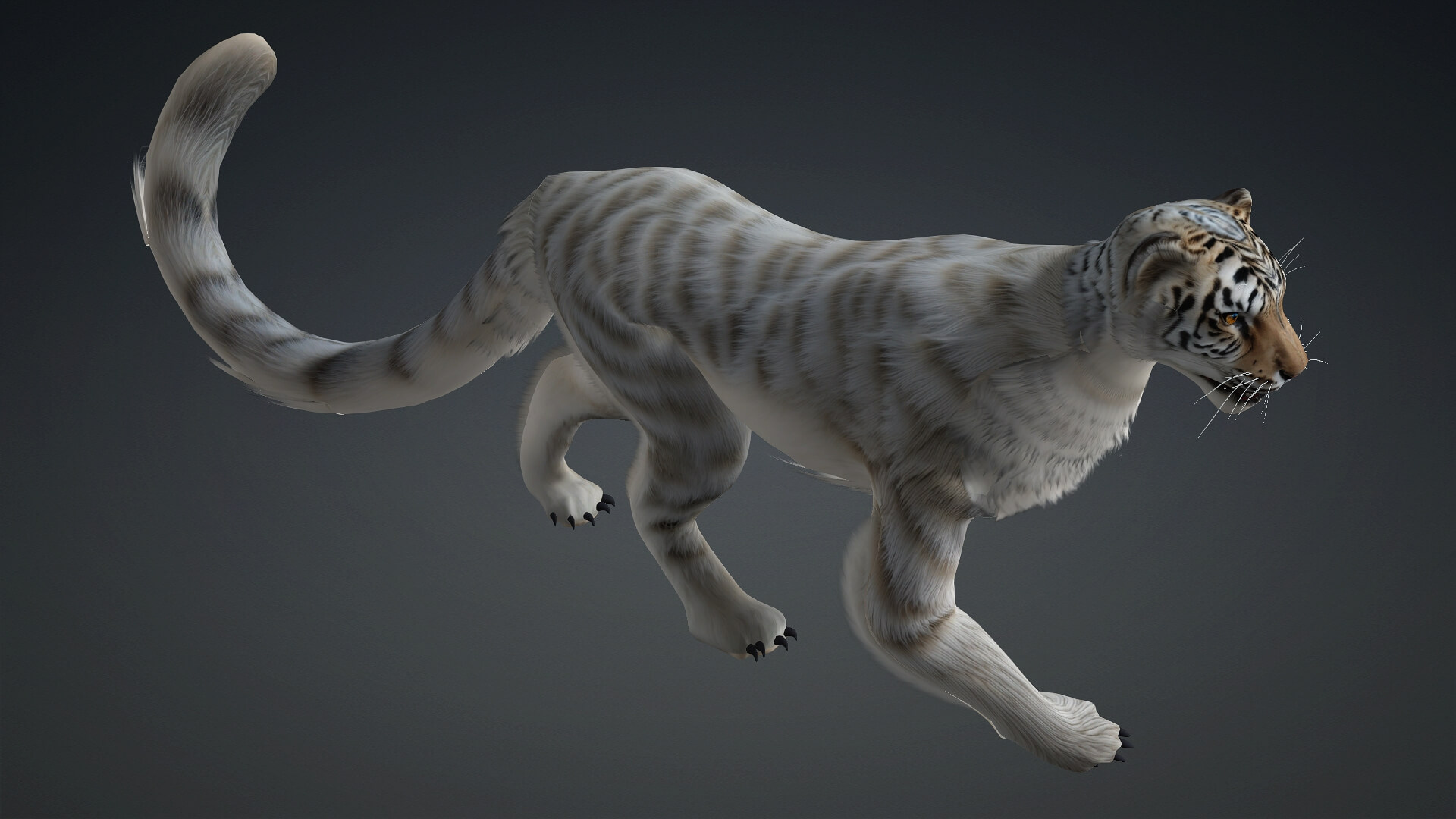 Leopard Hybrid A1 - Free 3D Animation by Animated3d