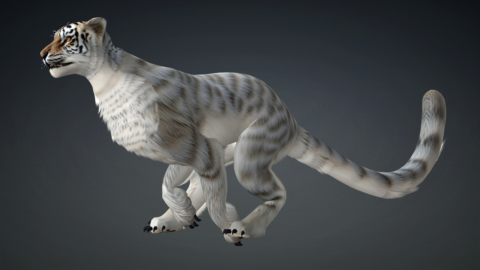 Leopard Hybrid A1 - Free 3D Animation by Animated3d
