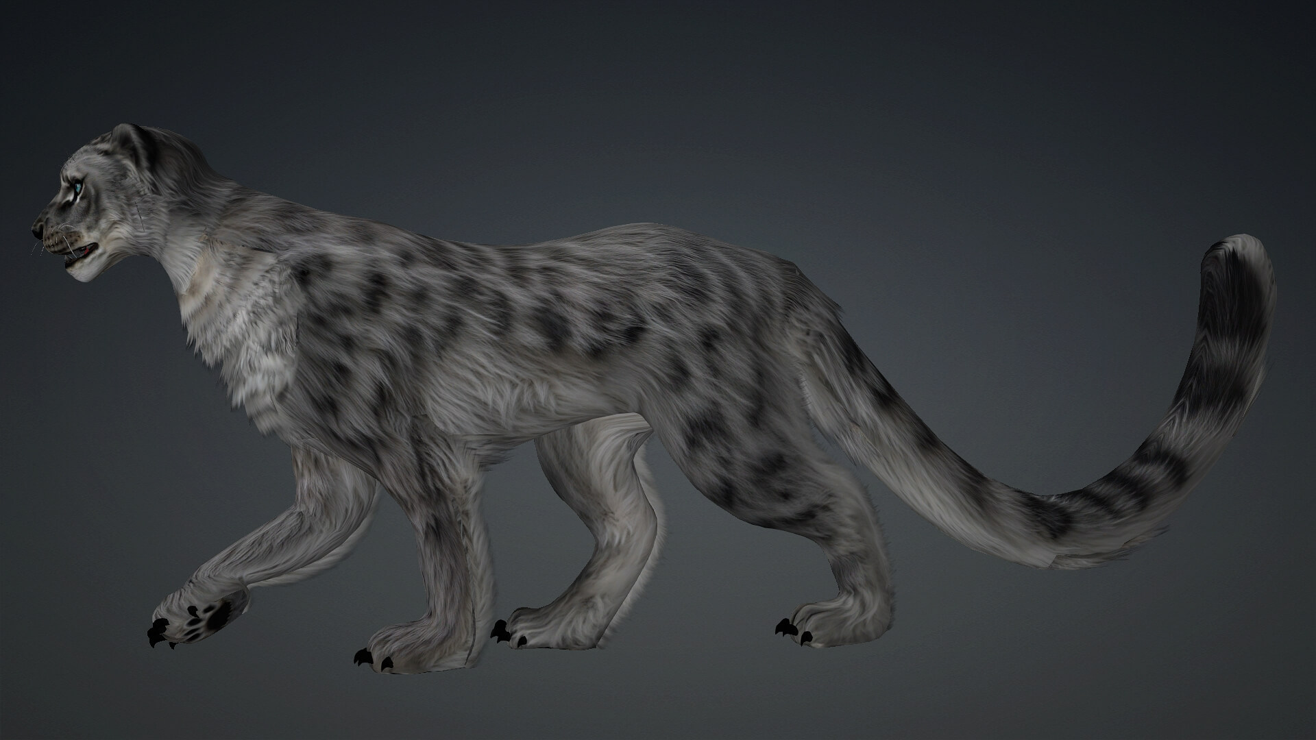 Leopard Hybrid-A2 Free 3D Animation by Animated3d