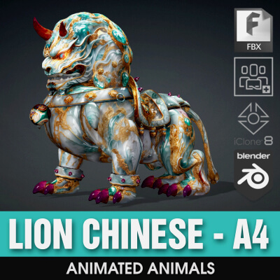 Lion Chinese-A4