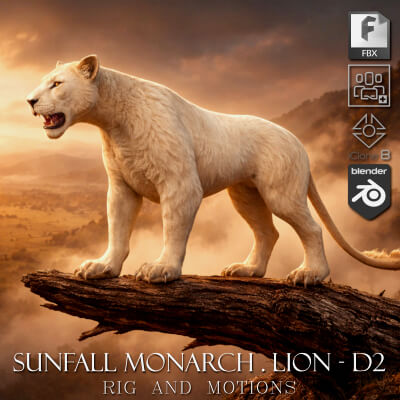 Lion-D2-Animated