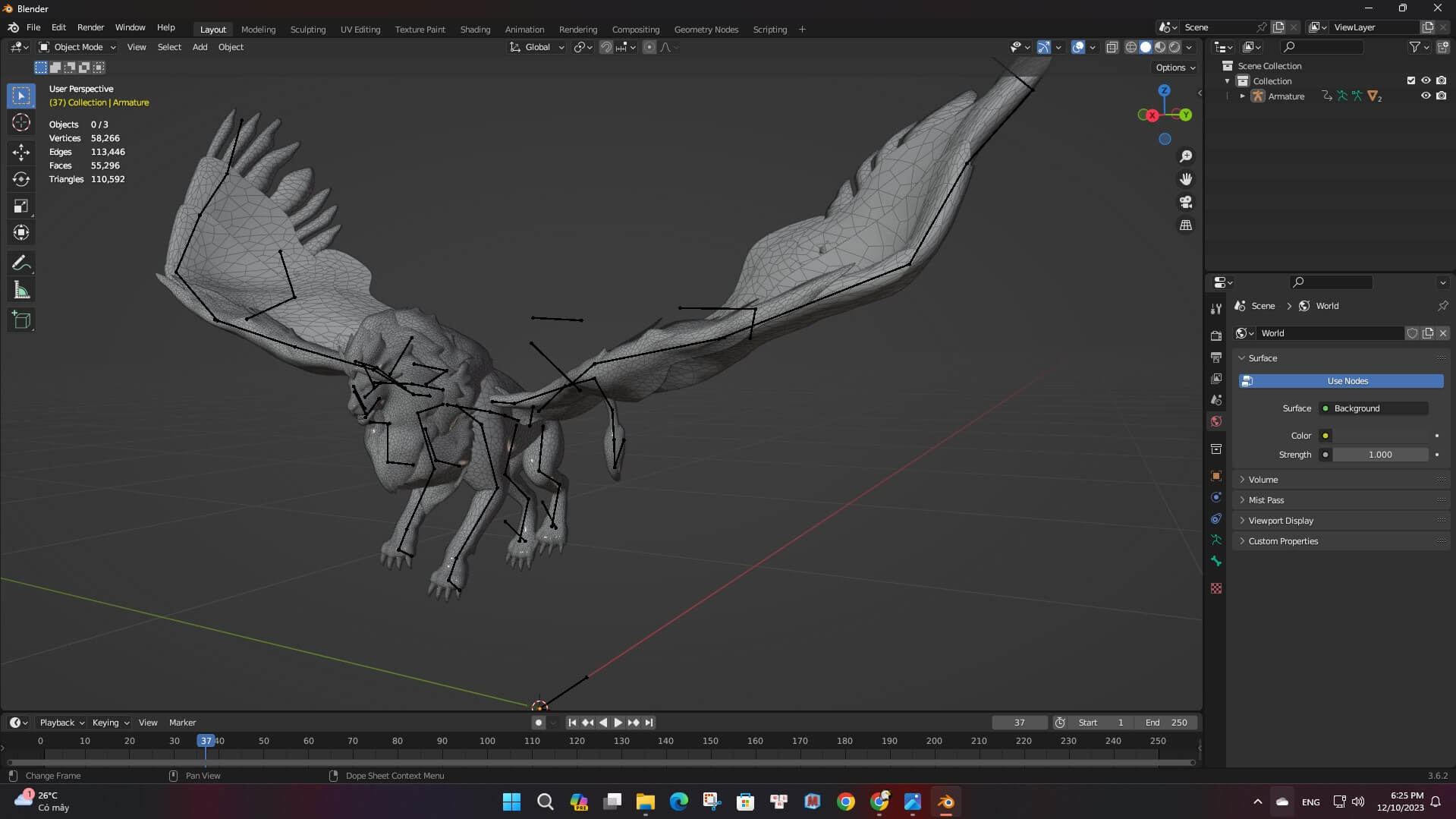 Lion Gryphus A1 - 3D Model by Animated3d