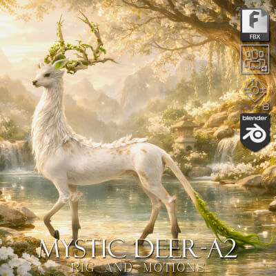 Mystic Deer-A2