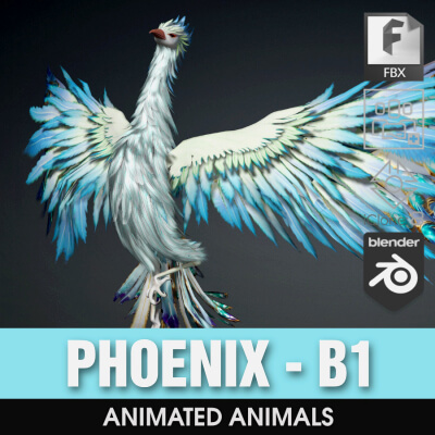Phoenix-B1-Animated by Animated3d