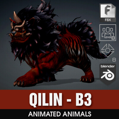 Qilin-B3-Animated by Animated3d