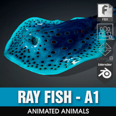 Ray Fish-A1-Animated