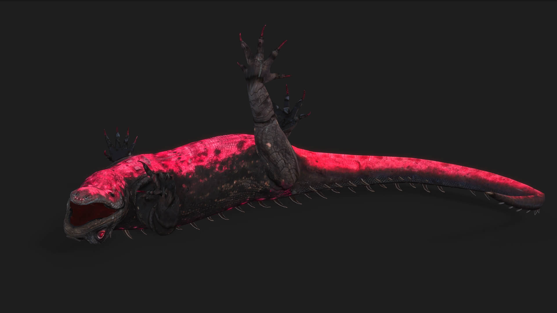 Reptiles-A2-Animated 3D Model by Animated3d